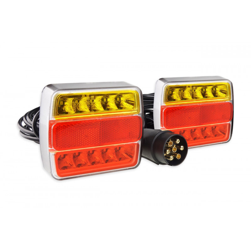 Pilotos LED Magnéticos para Remolques o Caravanas 