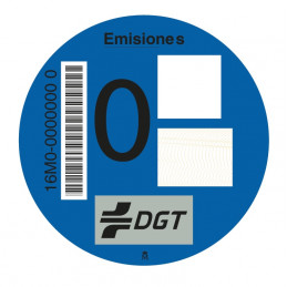 Nuevo distintivo ambiental de la DGT 2021: La pegatina D - Autoescuela Gala