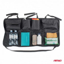 Organizador para el coche: una bolsa de fieltro, organizador para el  maletero en negro y gris.