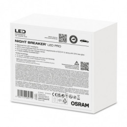 Osram Night Breaker Led 64210DWNB-FB, Kit de conversión a led H7 Homologado  +220% plug&play (versión PRO)