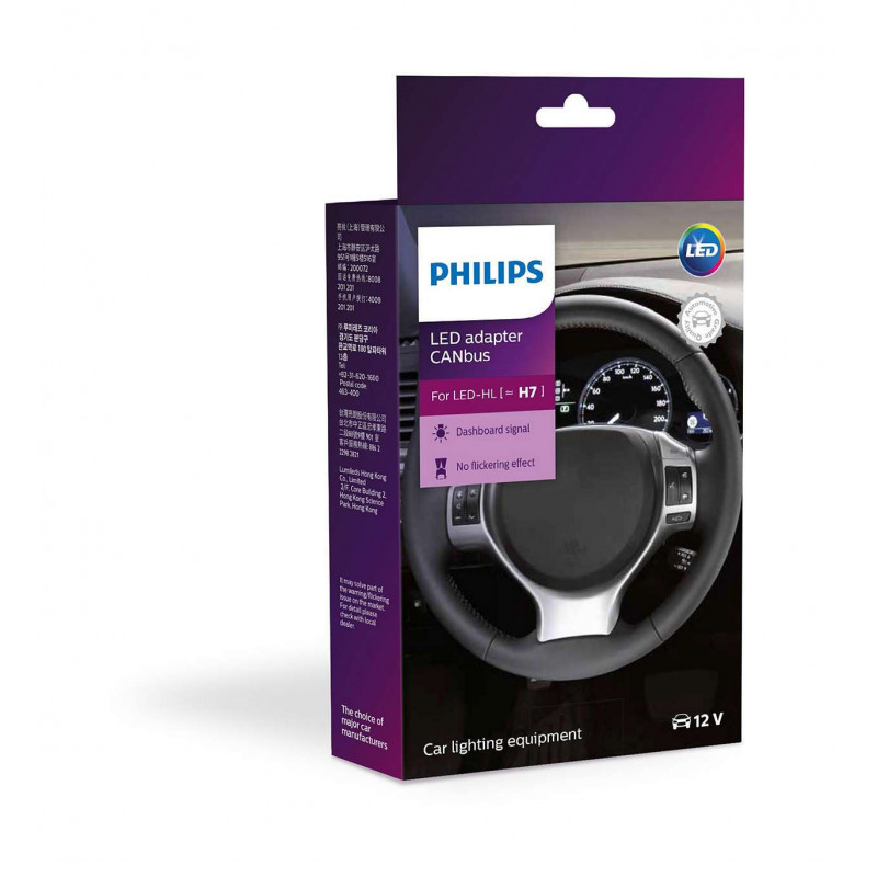 🚘 Philips 11961HU60X2 - Pareja de bombillas led homologadas T10 12V  Ultinon Pro6000 W5W-LED