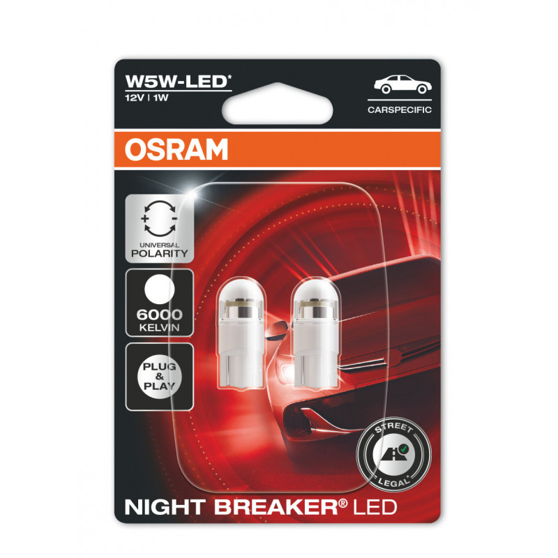 🚗 Osram H1 Night Breaker LED Kit de conversión Homologado