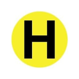 Distintivo "H" para...