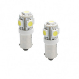 2 Bombillas pos. 24V BA9S 5...
