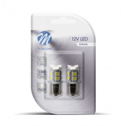 Juego 2 bombillas led BA15S...