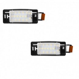 Luces led para matrícula...