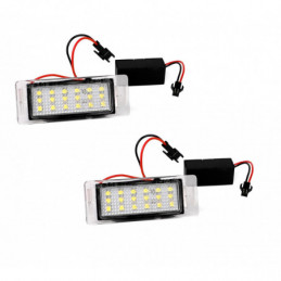Luces led para matrícula...
