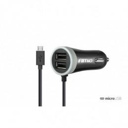 Kit cargador mechero 2xUSB...
