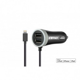 Kit cargador mechero 2xUSB...