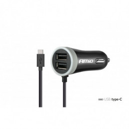 Kit cargador mechero 2xUSB...