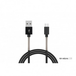 Cable aluminio micro USB -...
