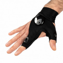 Guantes LED Impermeables:...