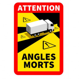 Pegatina "Attention Angle...